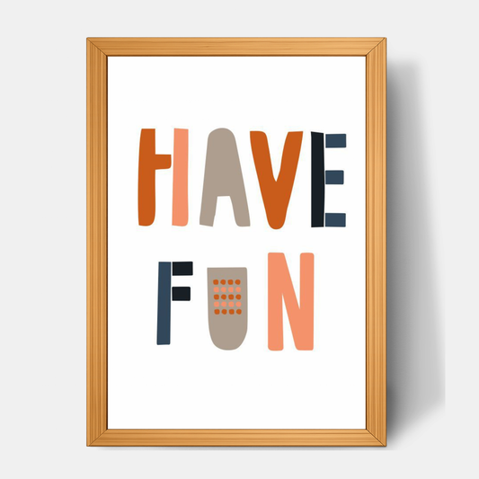 Quadro Infantil have fun