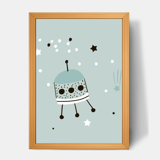 Quadro Infantil OVNI
