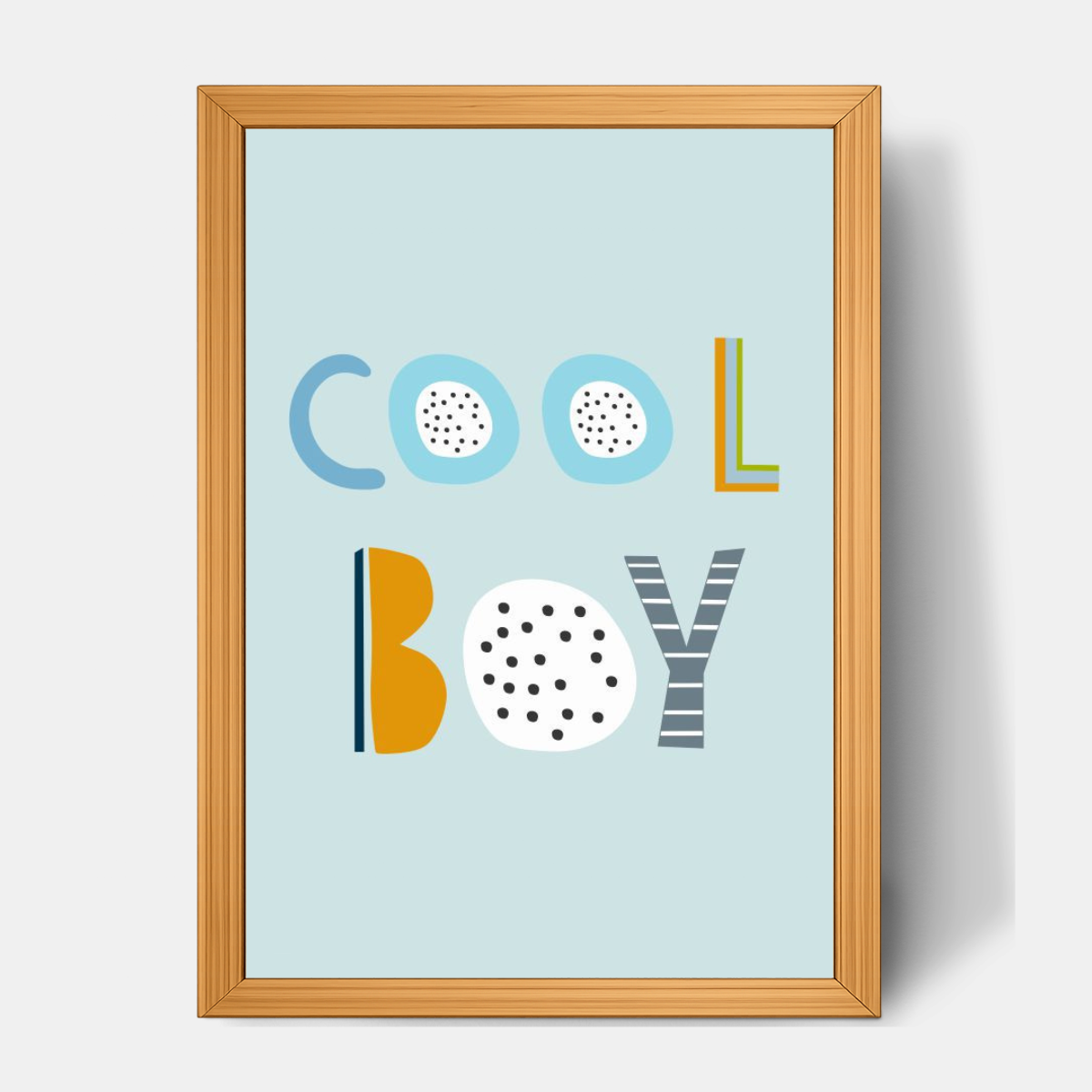 Quadro Infantil cool boy