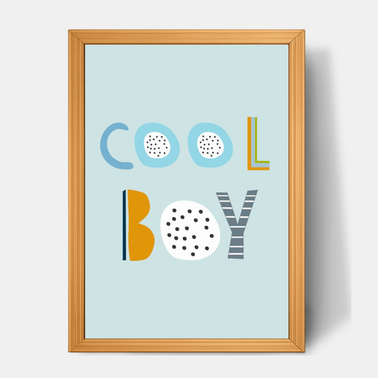 Quadro Infantil cool boy