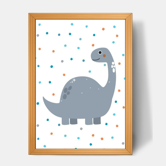 Quadro Infantil Braquiossauro