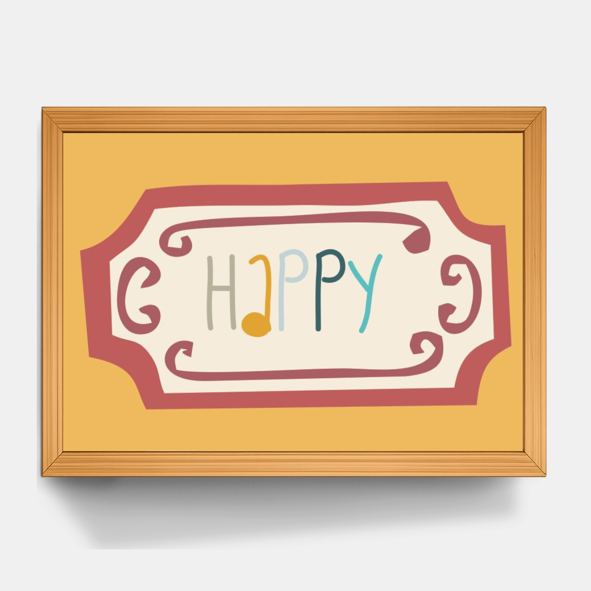 Quadro Infantil Happy