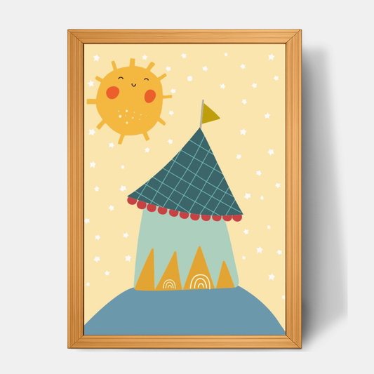 Quadro Infantil Circo