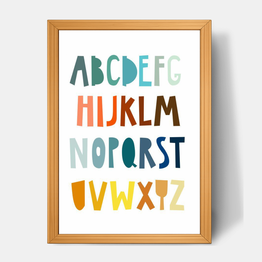 Quadro Infantil ABC
