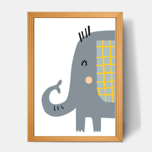 Quadro Infantil Elefante