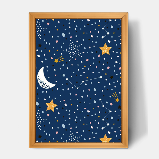 Quadro Infantil Espaço