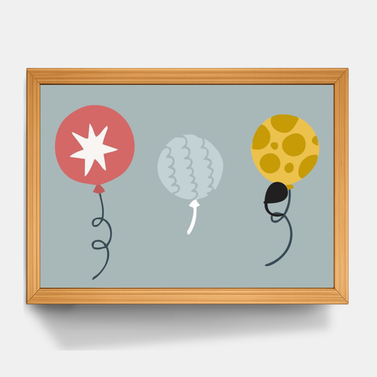 Quadro Infantil Balões