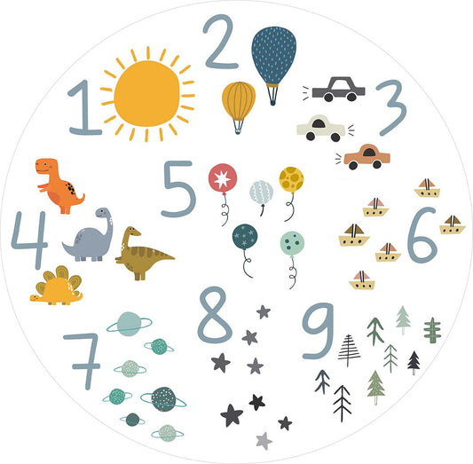 Tapete Playmat Numerais O