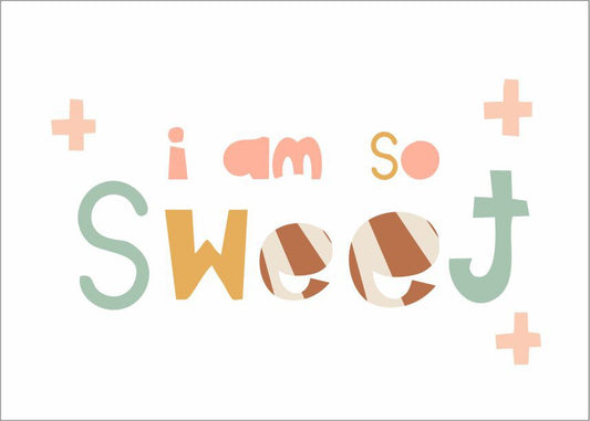Quadro Infantil I am so sweet
