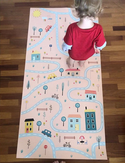Tapete Playmat Urbano Rosa