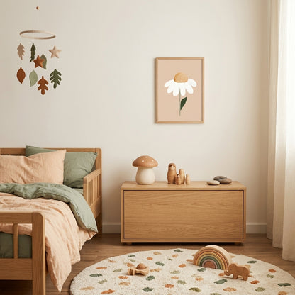 Quadro Aquarelado Margarida