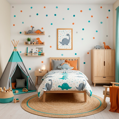 Quadro Infantil Braquiossauro