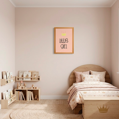 Quadro Infantil Little Girl