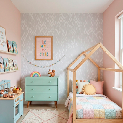 Quadro Infantil Be Happy My Girl