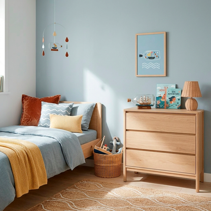 Quadro Infantil Barco na Garrafa