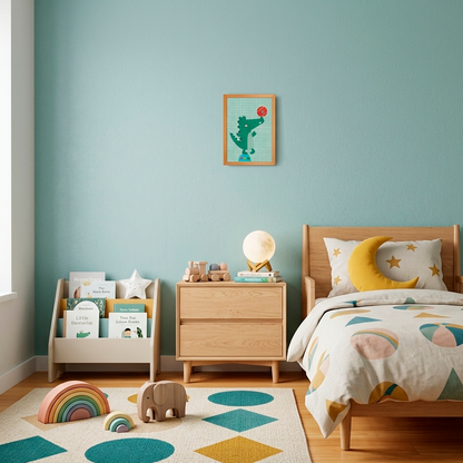 Quadro Infantil Jacaré malabarista