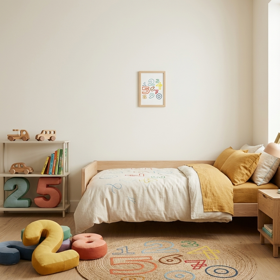 Quadro Infantil Números