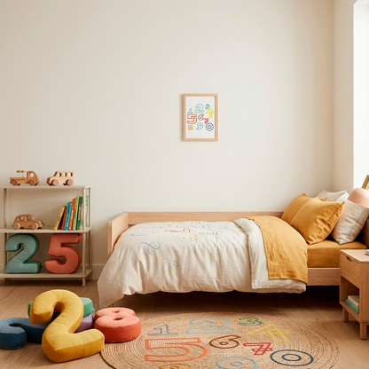 Quadro Infantil Números