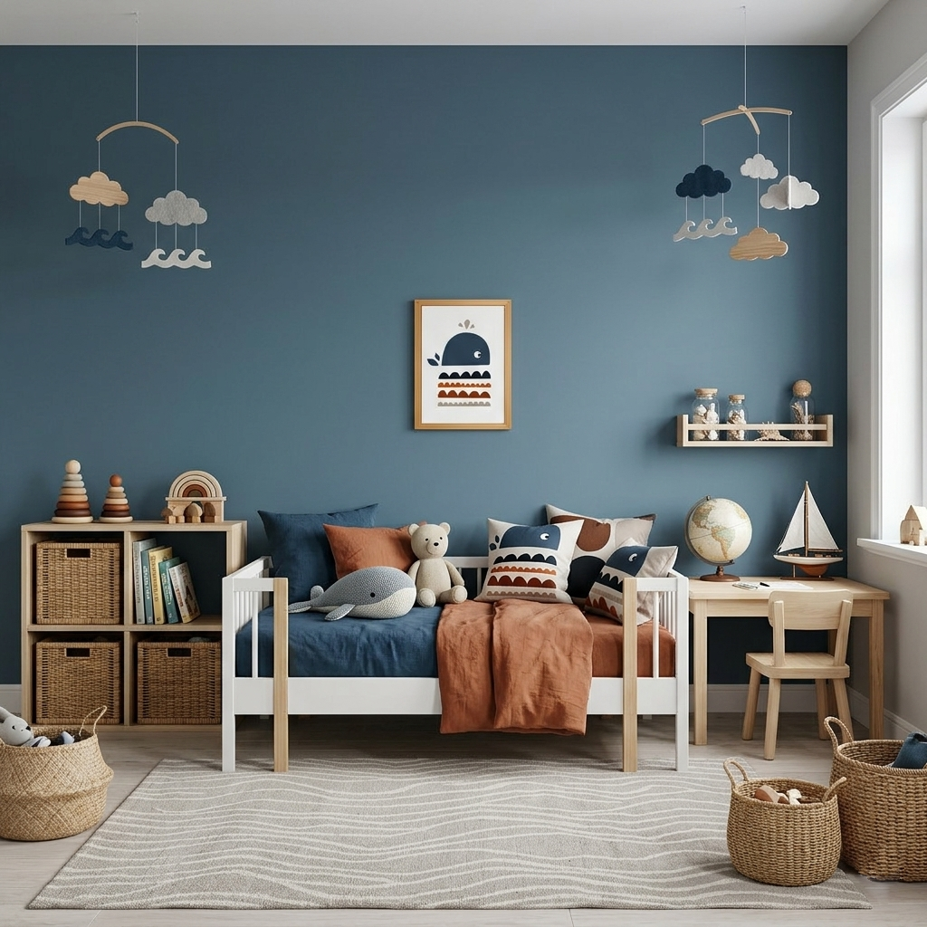 Quadro Infantil baleia