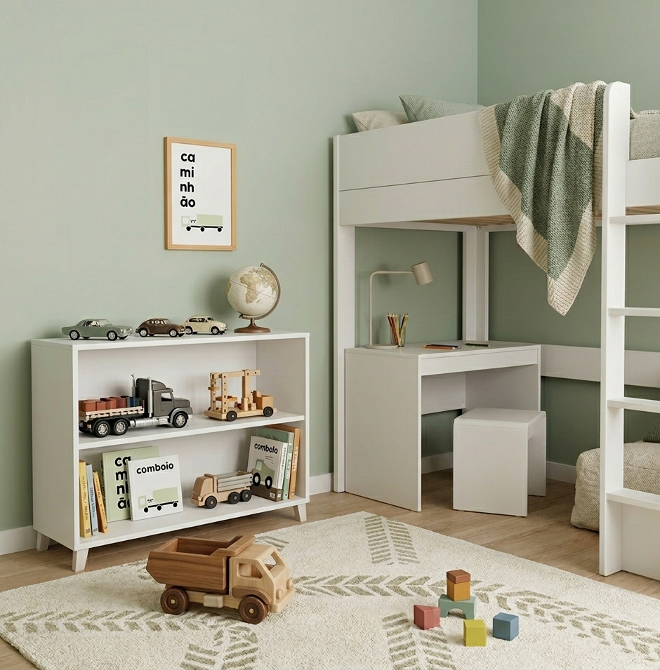 Quadro Infantil Caminhão