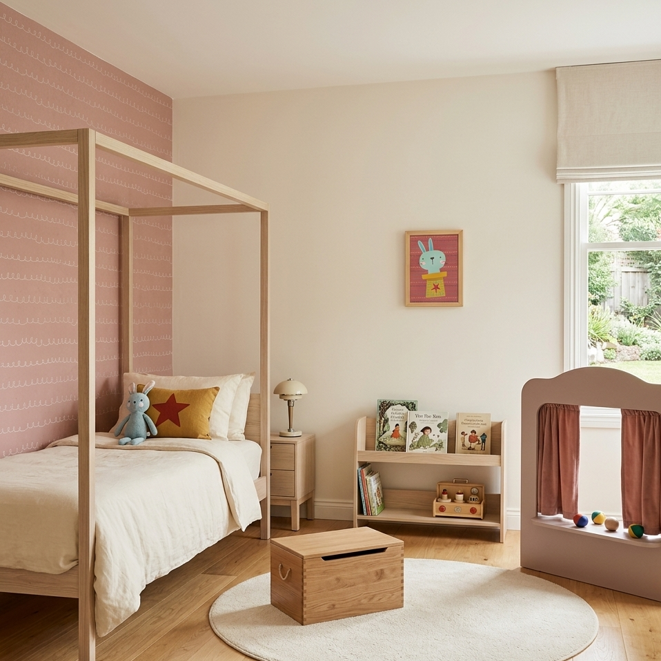 Quadro Infantil Coelho na cartola