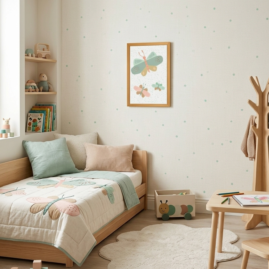 Quadro Infantil Borboletas