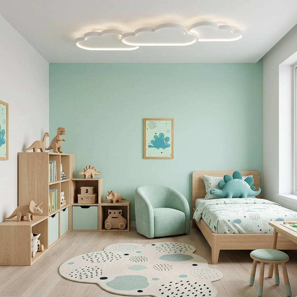 Quadro Infantil Estegossauro