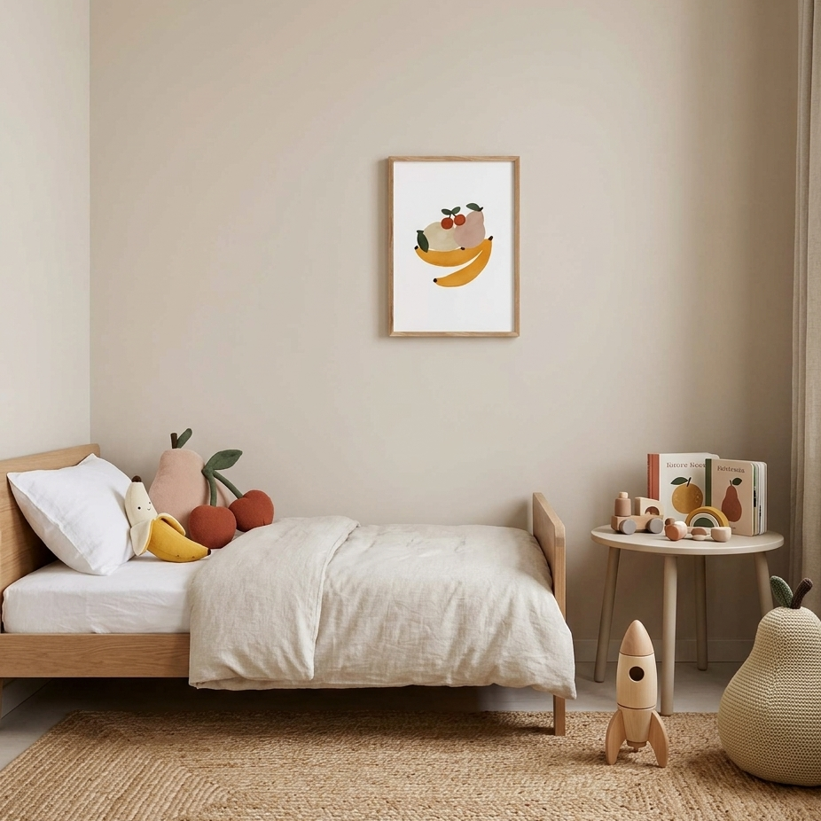 Quadro Aquarelado Frutas