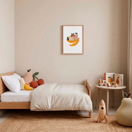 Quadro Aquarelado Frutas