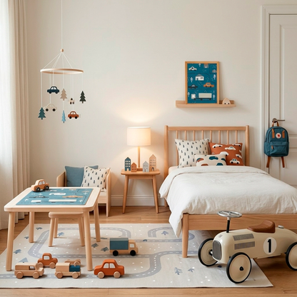 Quadro Infantil Cidade Inverno
