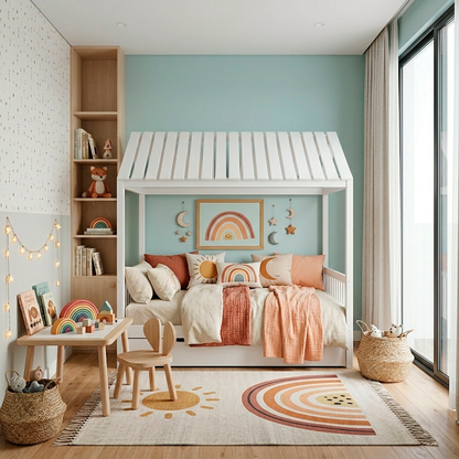 Quadro Infantil Arco-íris