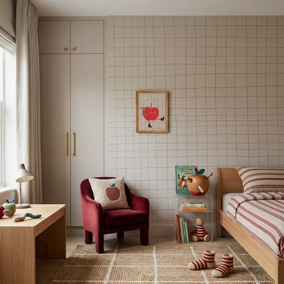 Quadro Infantil maçã