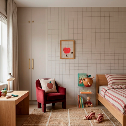 Quadro Infantil maçã