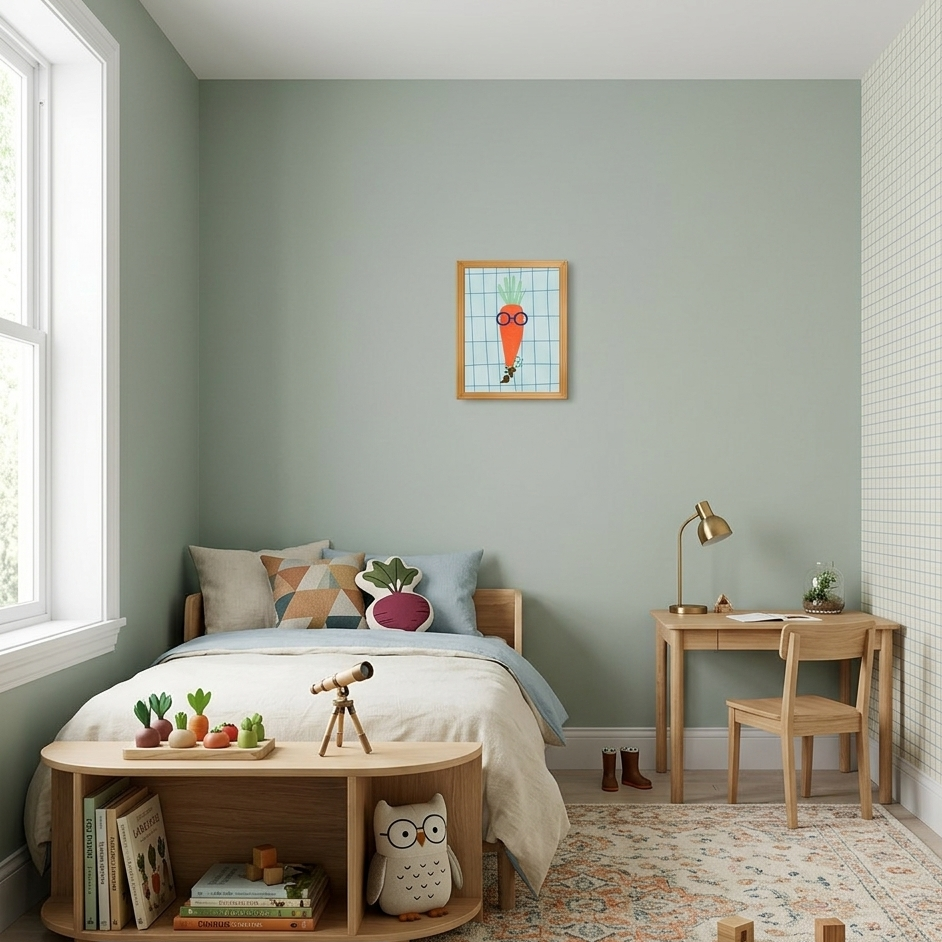 Quadro Infantil cenoura