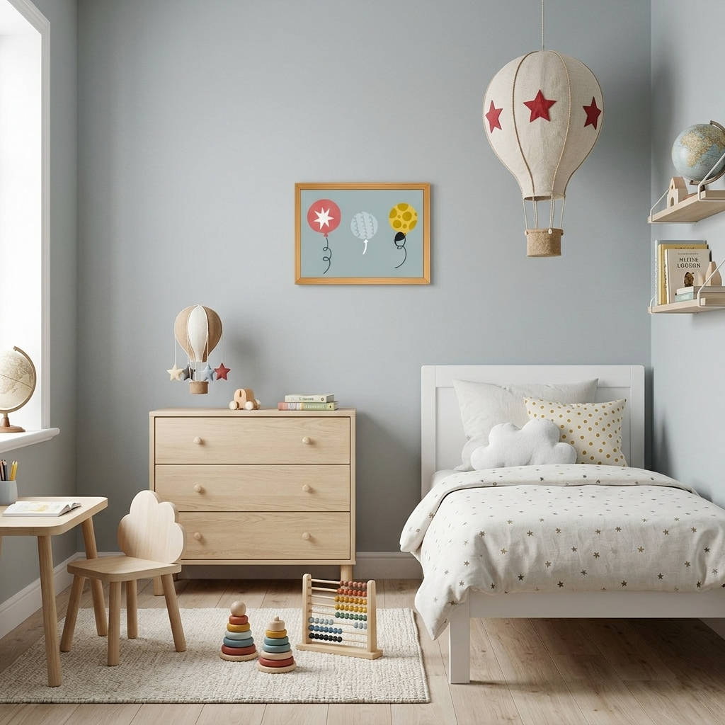 Quadro Infantil Balões