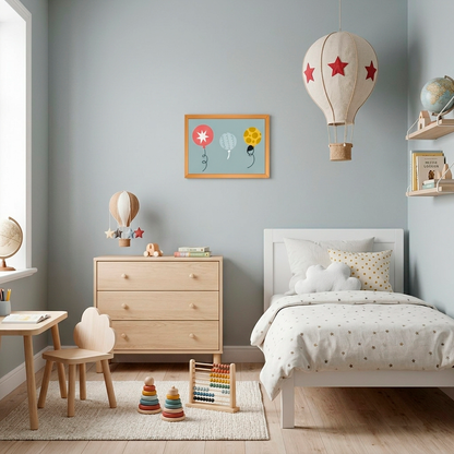 Quadro Infantil Balões