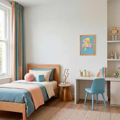 Quadro Infantil Grl Pwr