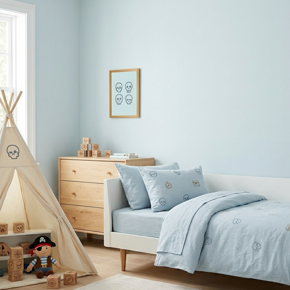 Quadro Infantil caveiras
