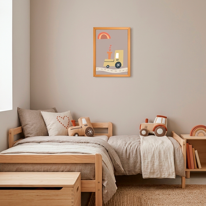 Quadro Infantil Trator do vovô