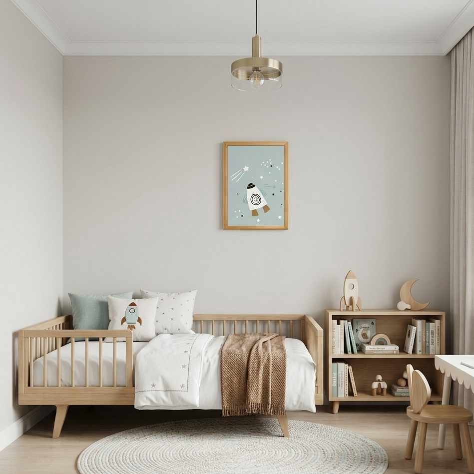 Quadro Infantil Foguete