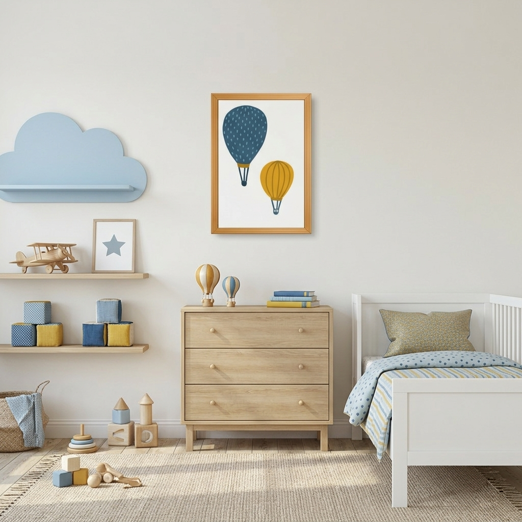 Quadro Infantil Balão