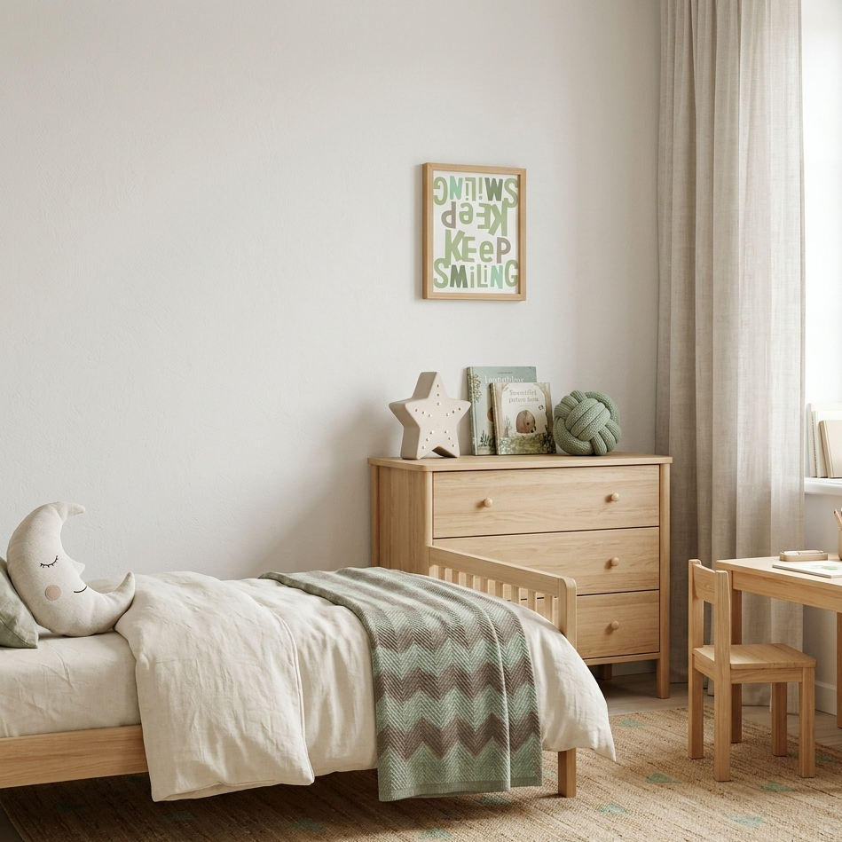 Quadro Infantil Keep Smiling
