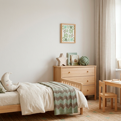Quadro Infantil Keep Smiling
