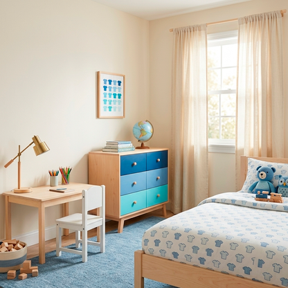 Quadro Infantil Camisetas Degradê