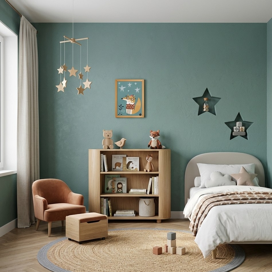 Quadro Infantil Raposinha de óculos