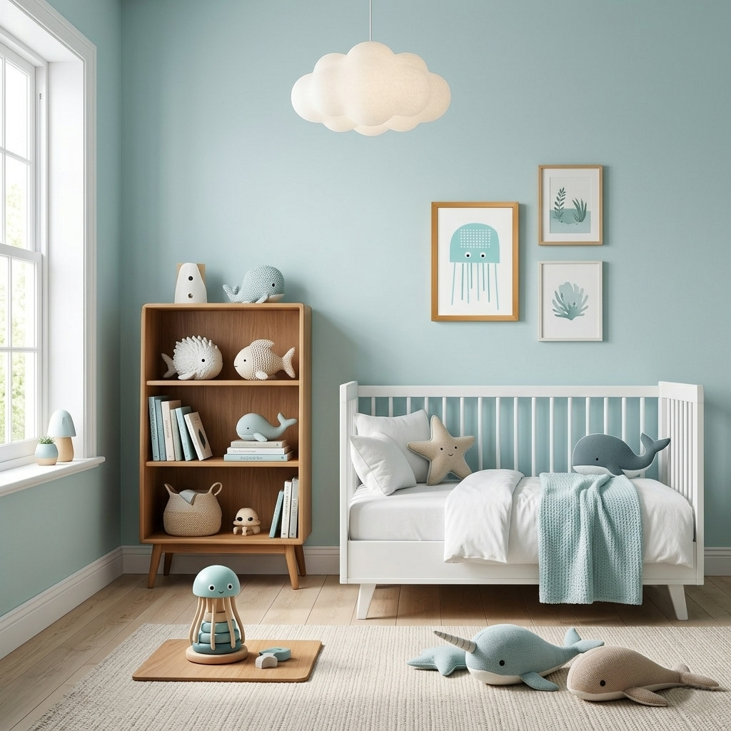 Quadro Infantil Água Viva