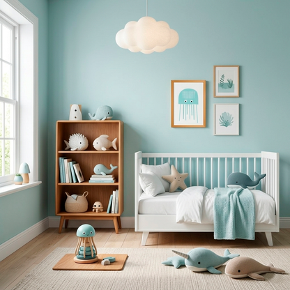 Quadro Infantil Água Viva