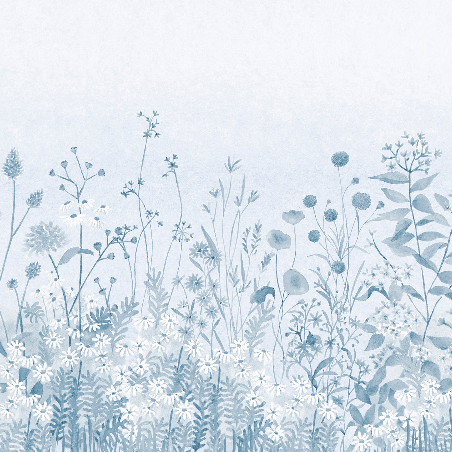 Papel de Parede Jardim Repleto