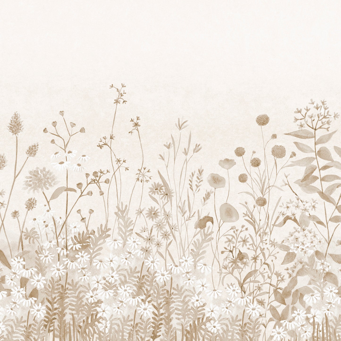 Papel de Parede Jardim Repleto