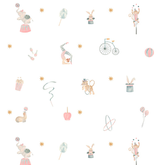 Papel de Parede Circo Divertido
